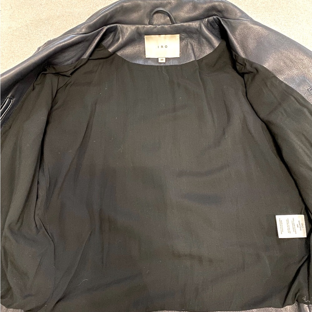 Authentic IRO leather jacket - Picture 5 of 9